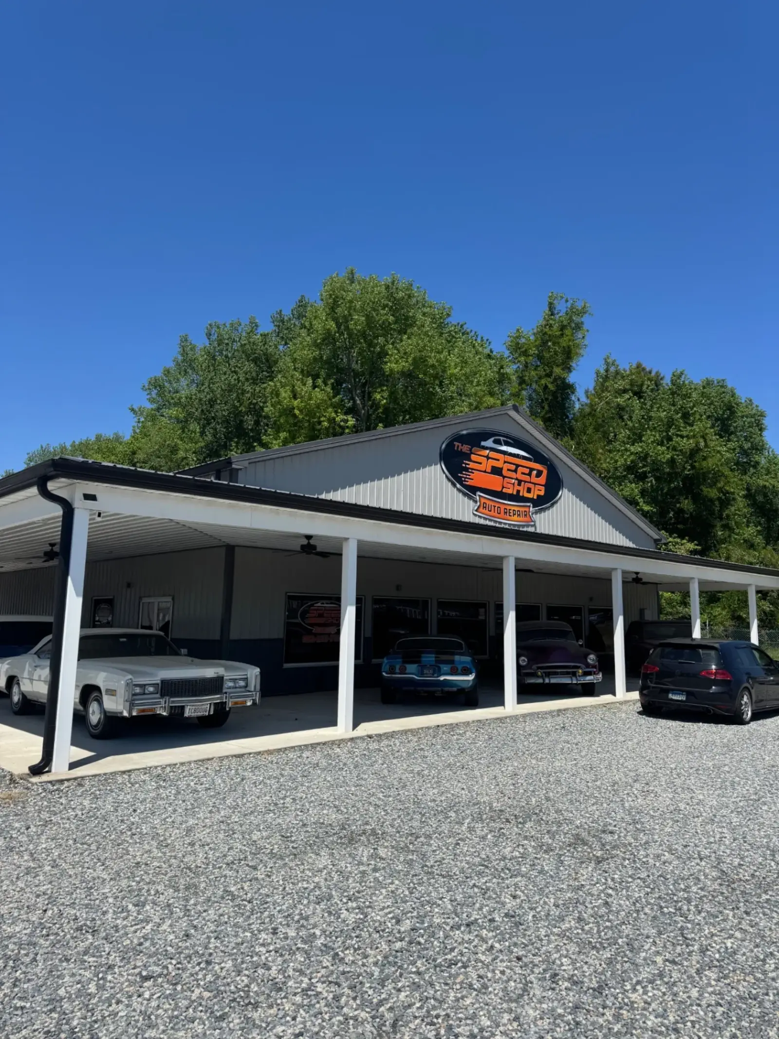 The Speed Shop storefront in Selbyville, Delaware
